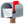 open mailbox with raised flag